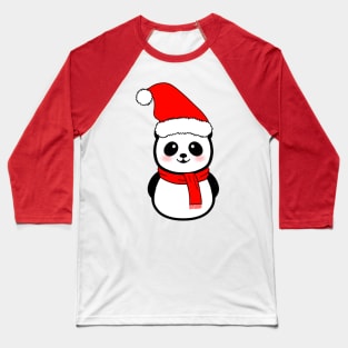 Panda snowman Baseball T-Shirt
